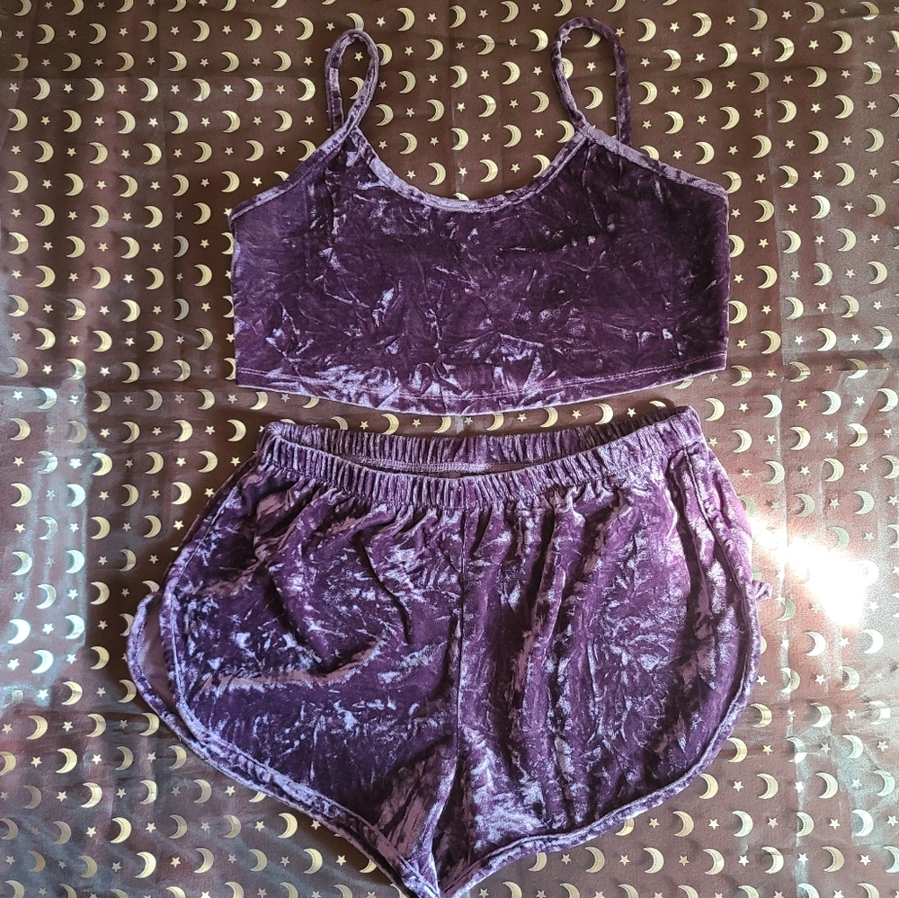 💜velvet lounge set 💜